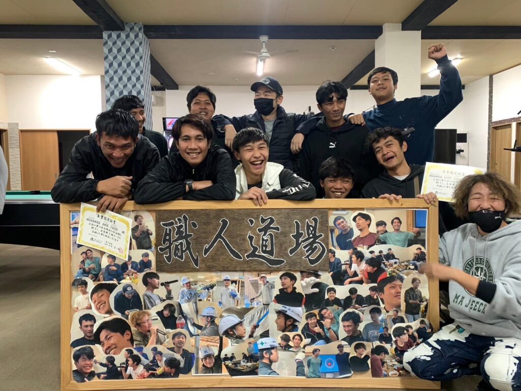 職人道場の卒業生たち